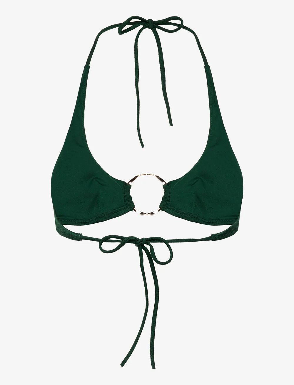 Etam - SABLES - UNWIRED WIRELESS TRIANGLE BRA SWIMSUIT - trekantsbikinier - green - 2