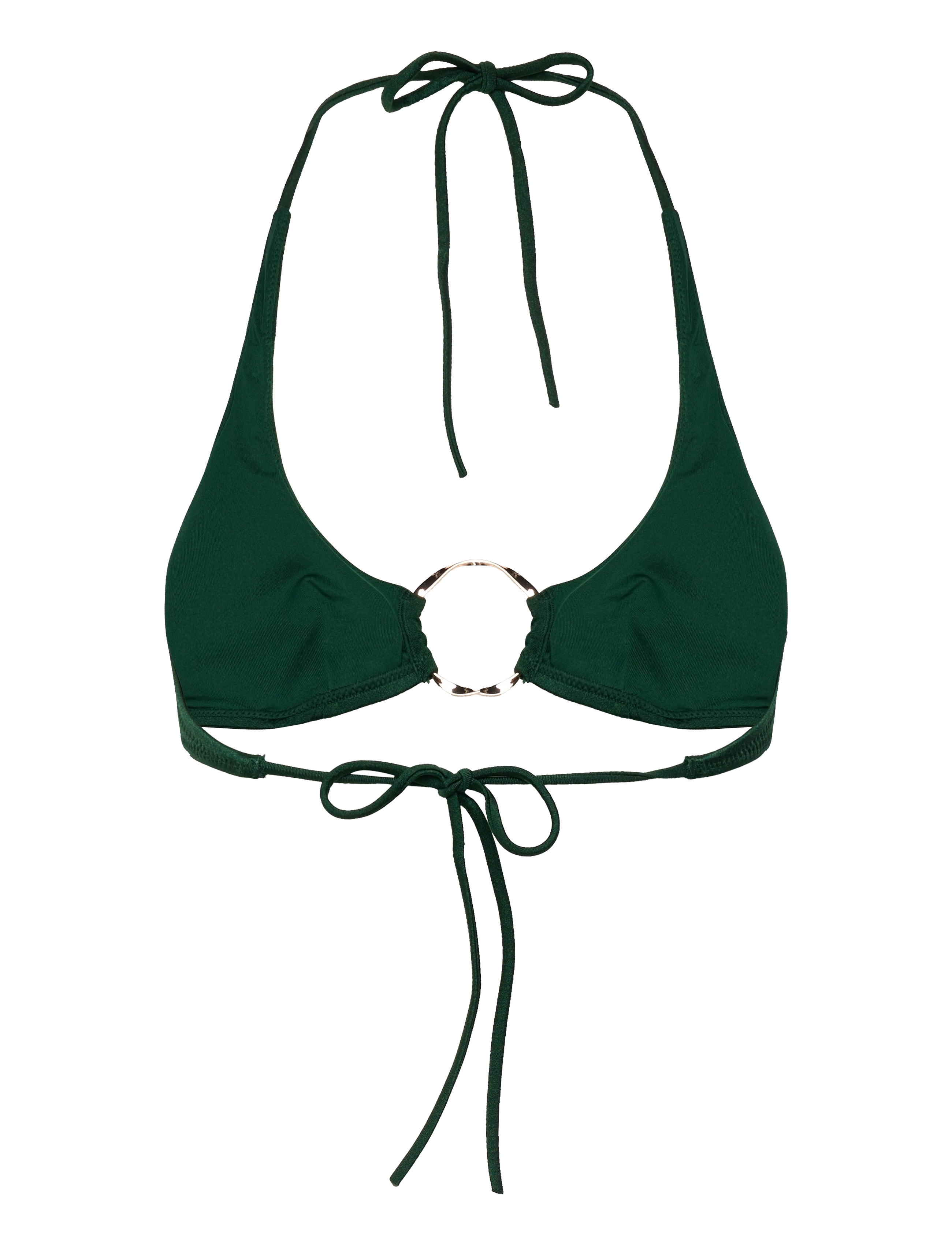 Etam - SABLES - UNWIRED WIRELESS TRIANGLE BRA SWIMSUIT - kolmnurksed bikiinide ülaosad - green - 2
