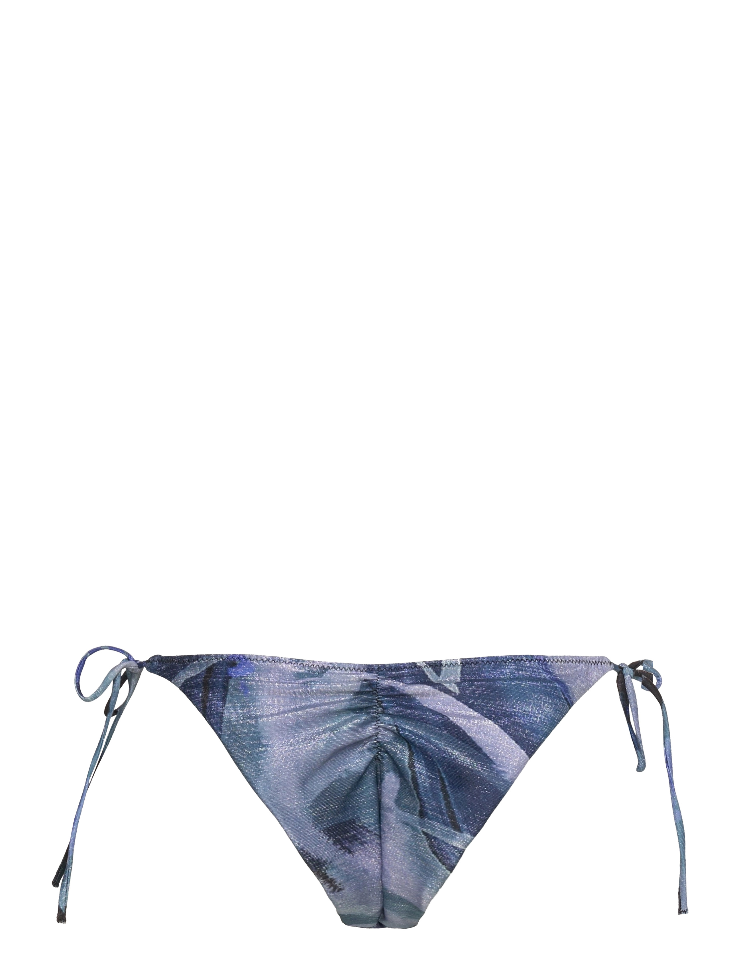 Etam - Honeymoon wireless bralette bra top - side tie bikinier - printed black background - 2