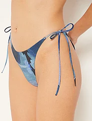 Etam - Honeymoon wireless bralette bra top - side tie bikinitrosor - printed black background - 3