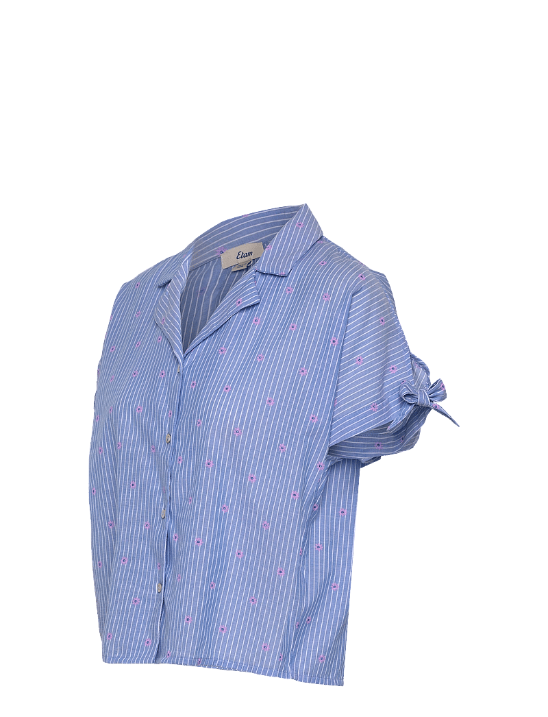 Etam - BEGONIA - PYJAMA SHIRT - oberteile - blue - 2