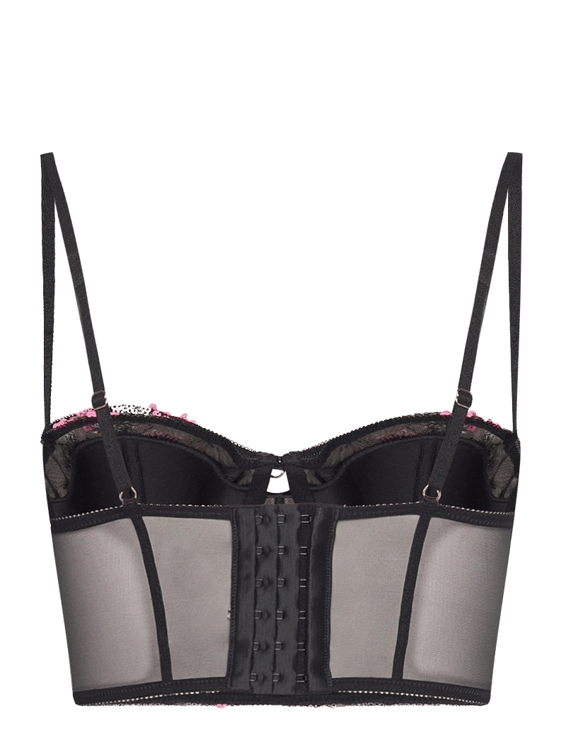 Etam - PERLE - LIGHT PADDED BALCONNET - balconette bhs - black - 2