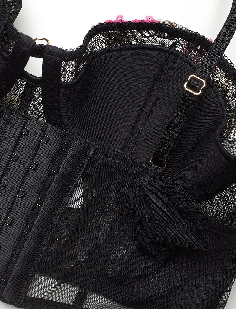 Etam - PERLE - LIGHT PADDED BALCONNET - balconette bhs - black - 4