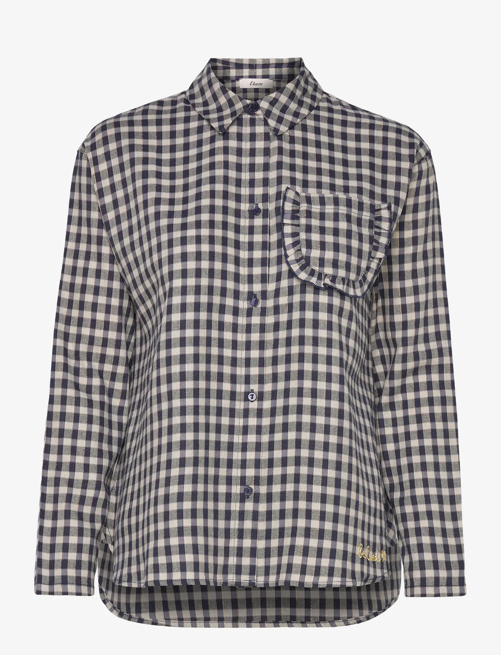 Etam - LINDY - PYJAMA SHIRT - weihnachts-pyjamas - navy - 1