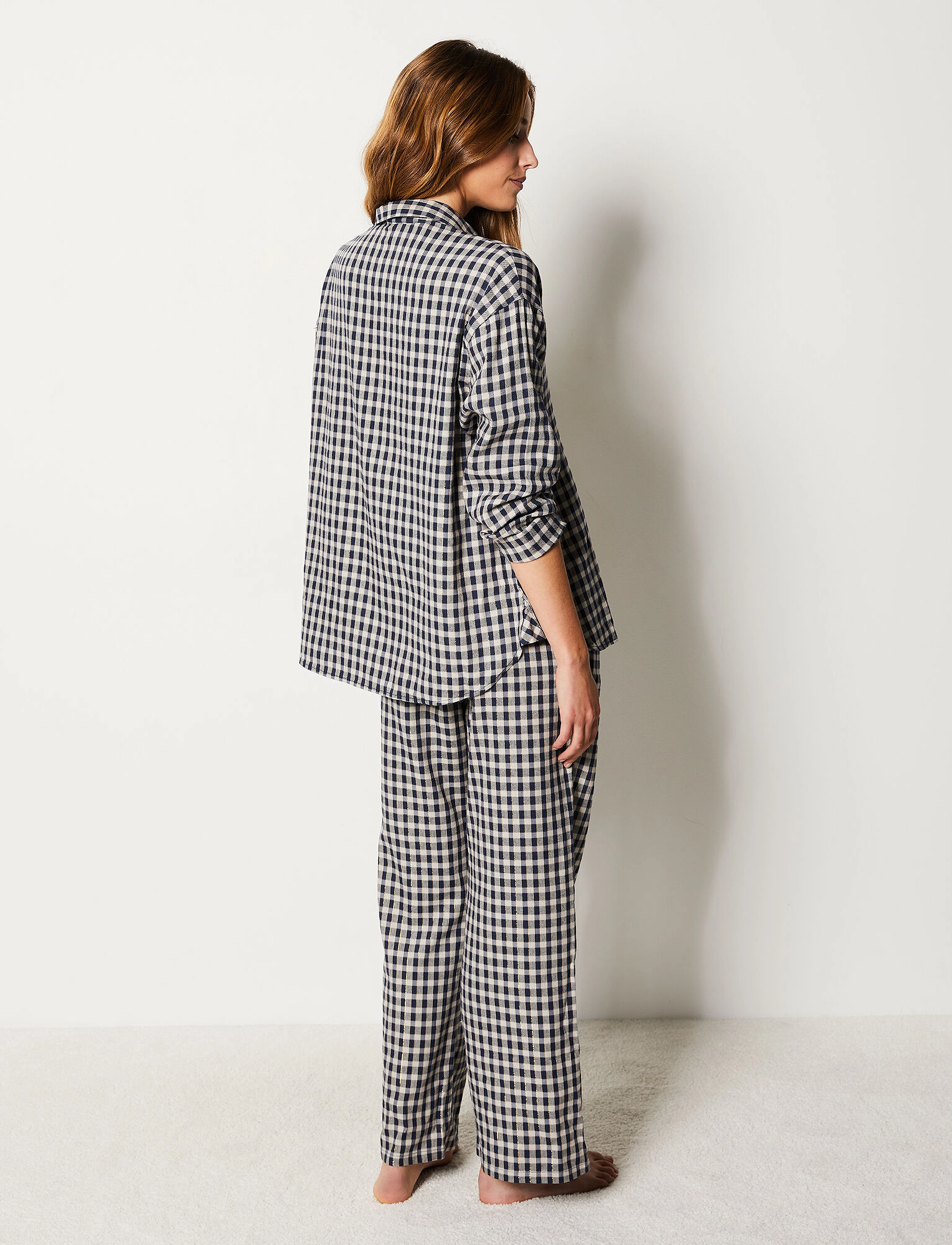 Etam - LINDY - PYJAMA SHIRT - laveste priser - navy - 4