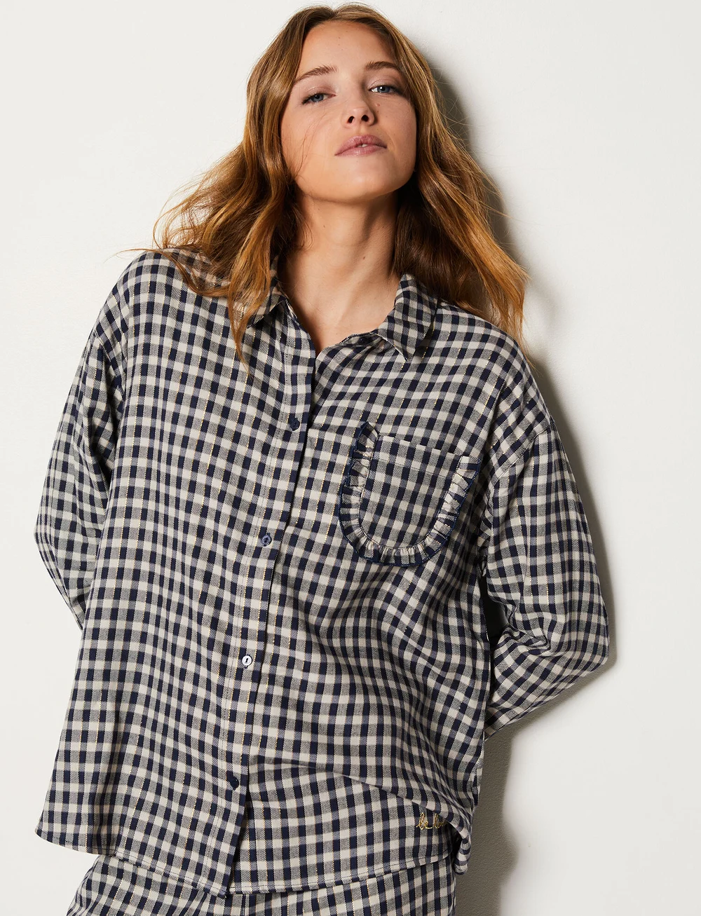 Etam - LINDY - PYJAMA SHIRT - weihnachts-pyjamas - navy - 5