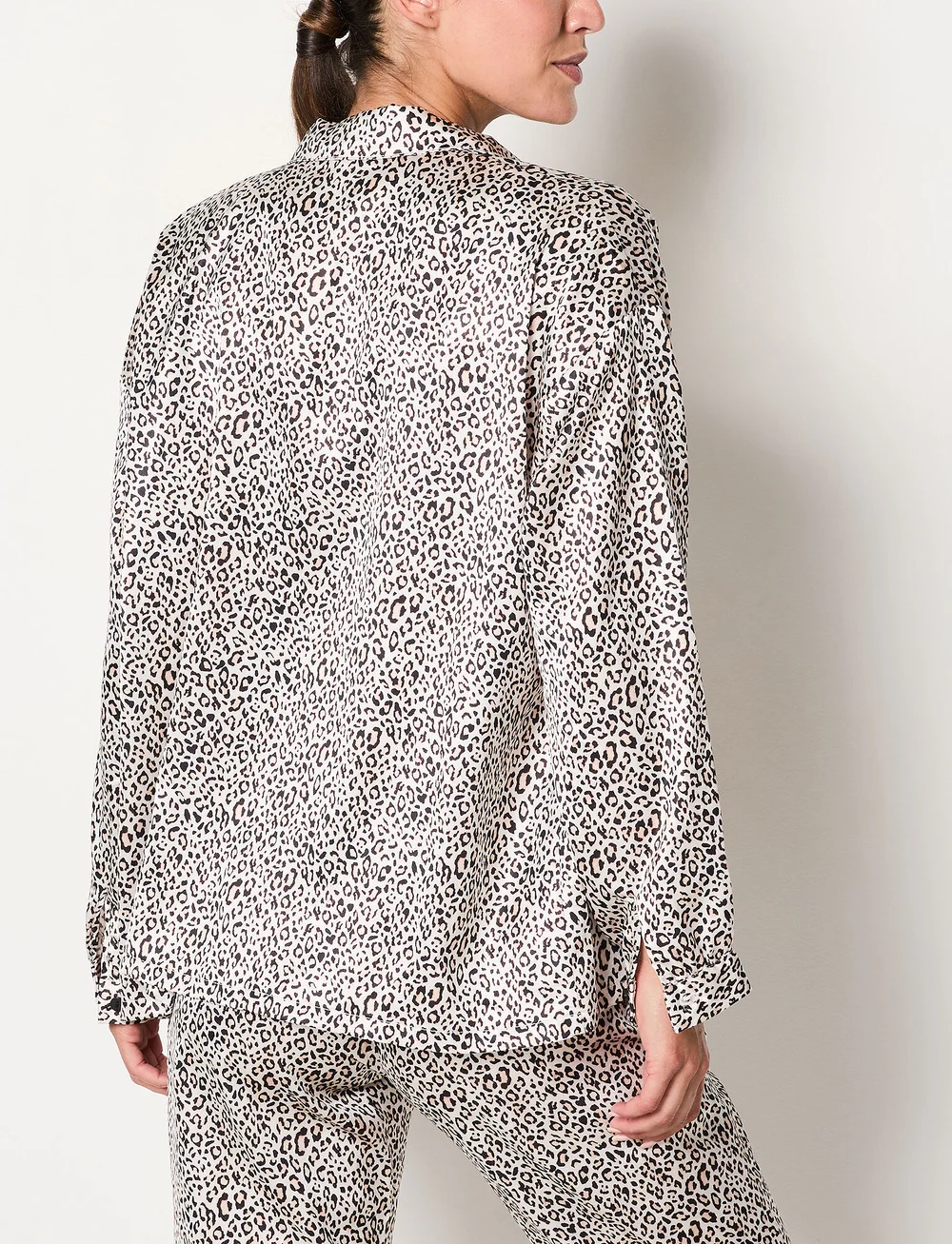 Etam - BEO - NIGHT SHIRT LONG SLEEVES - overdele - cream - 4