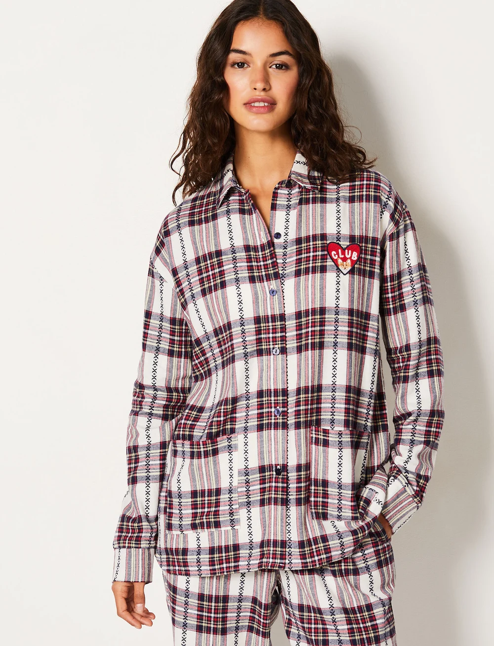 Etam - GRINO - NIGHT SHIRT - overdele - cream - 0