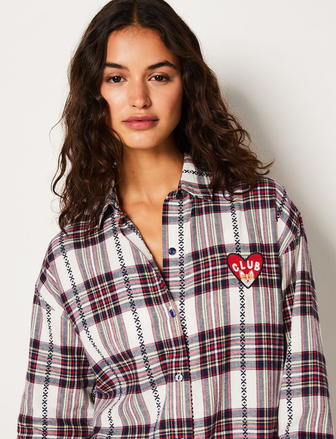 Etam - GRINO - NIGHT SHIRT - overdele - cream - 5