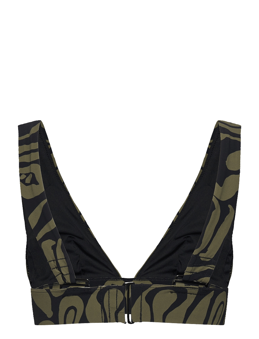 Etam - PIPA - WIRELESS TRIANGLE BRA SWIMSUIT - triangle bikinis - green - 2