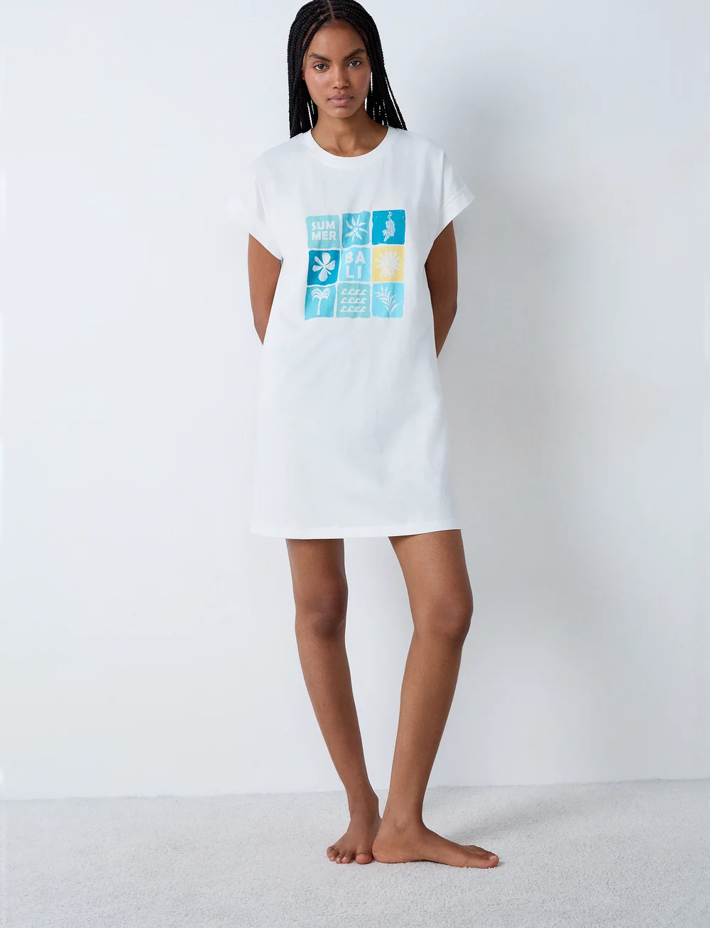 Etam - ELSSA - BIG T - nachthemden - white - 0