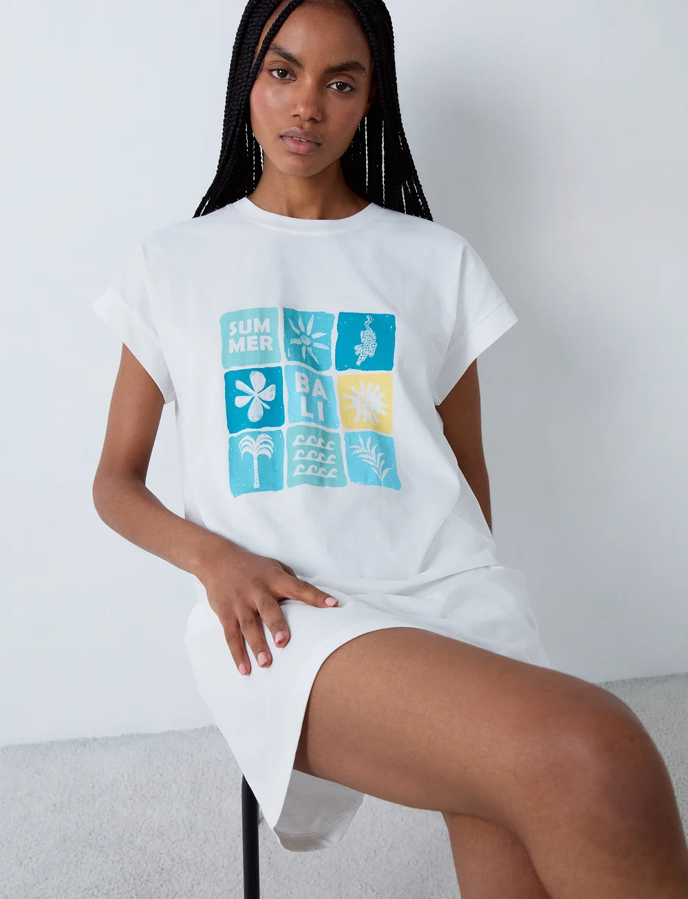 Etam - ELSSA - BIG T - nachthemden - white - 3