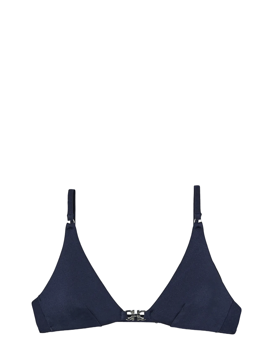 Etam - BETSY - WIRELESS TRIANGLE BRA SWIMSUIT - triangle bikinis - blue - 1