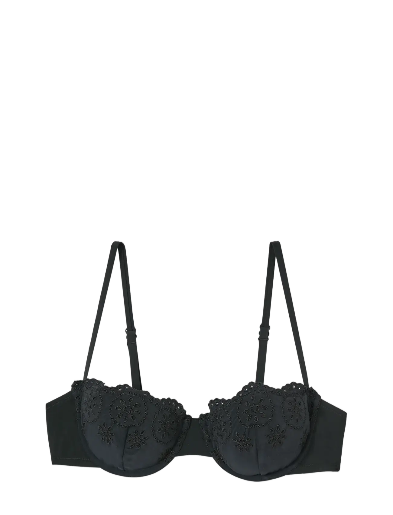 Etam AZALEA - NO PADDED BRA SWIMSUIT - Bikinis - BLACK / black