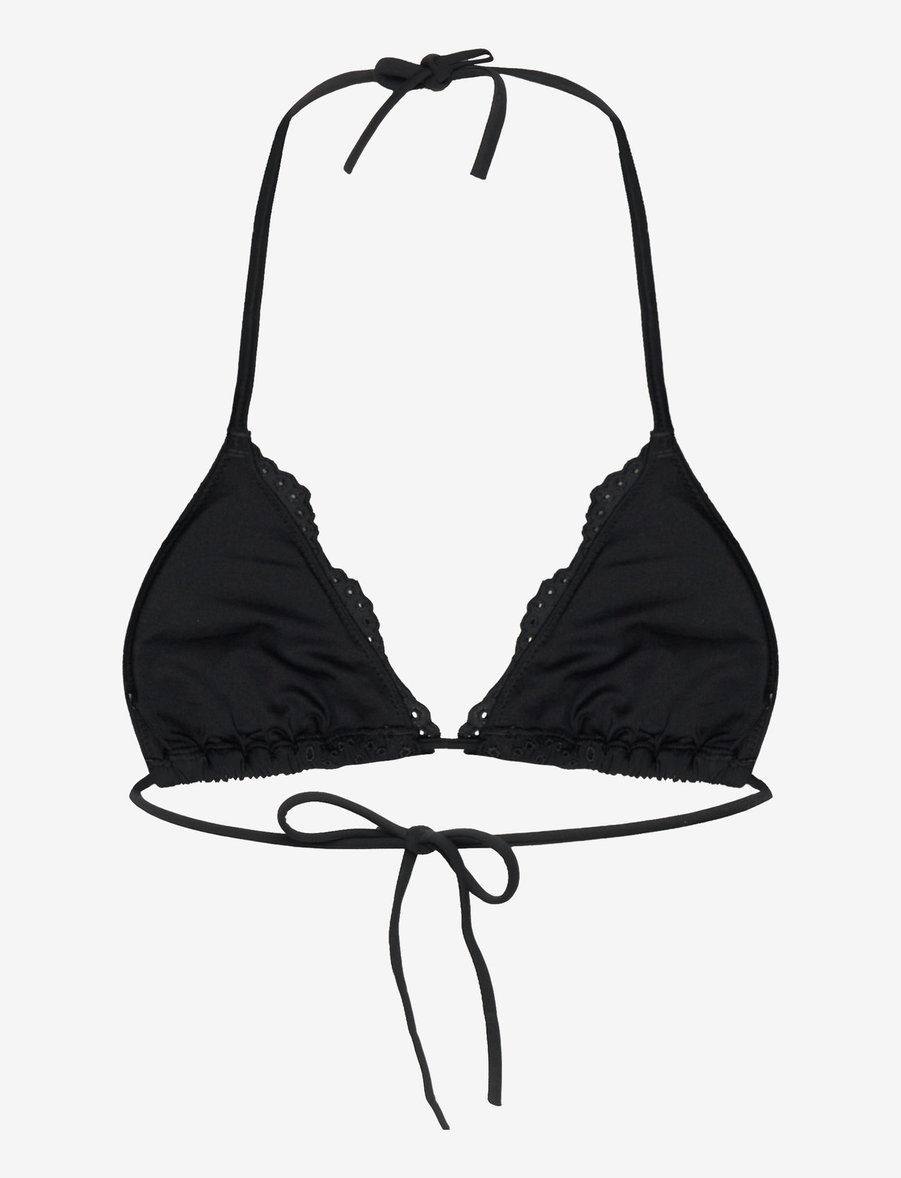 Etam - AZALEA - UNWIRED WIRELESS TRIANGLE BRA SWIMSUIT - trekantsbikinier - black - 2