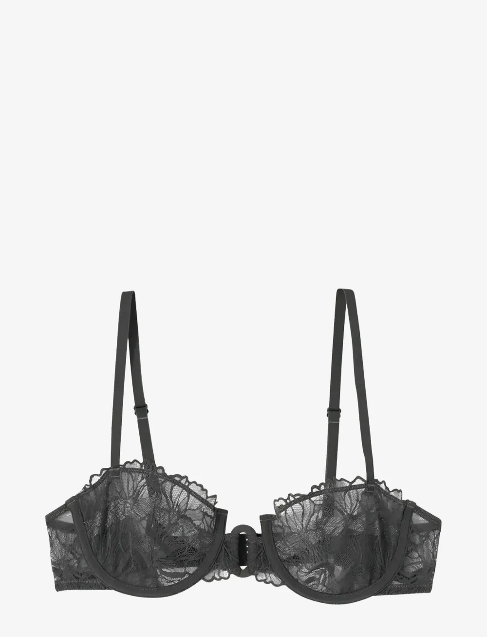 Etam - HEDOCLASSIC BALCONNET BRA - balconette bh'er - black - 1