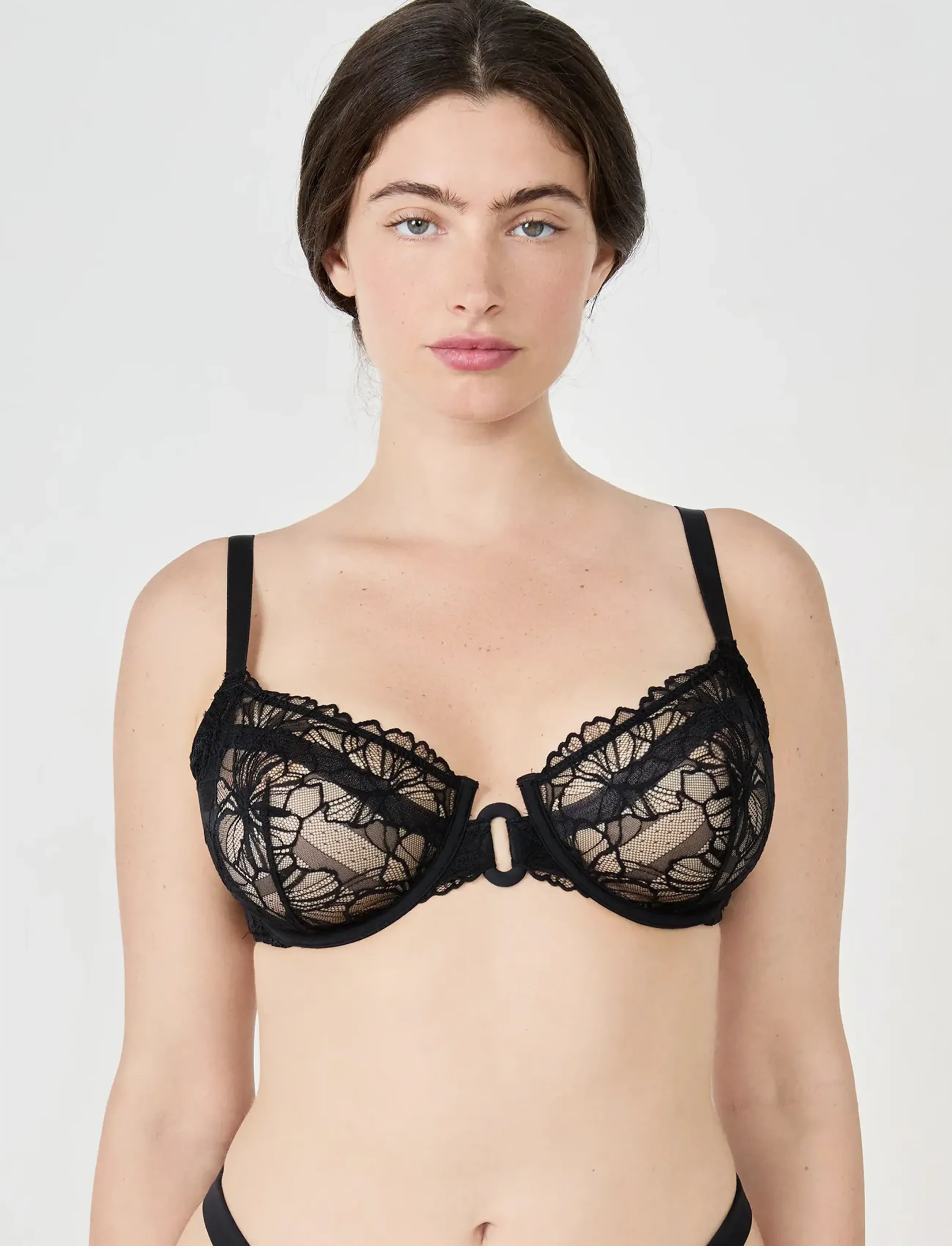 Etam - HEDOCLASSIC BALCONNET BRA - mažiausios kainos - black - 4