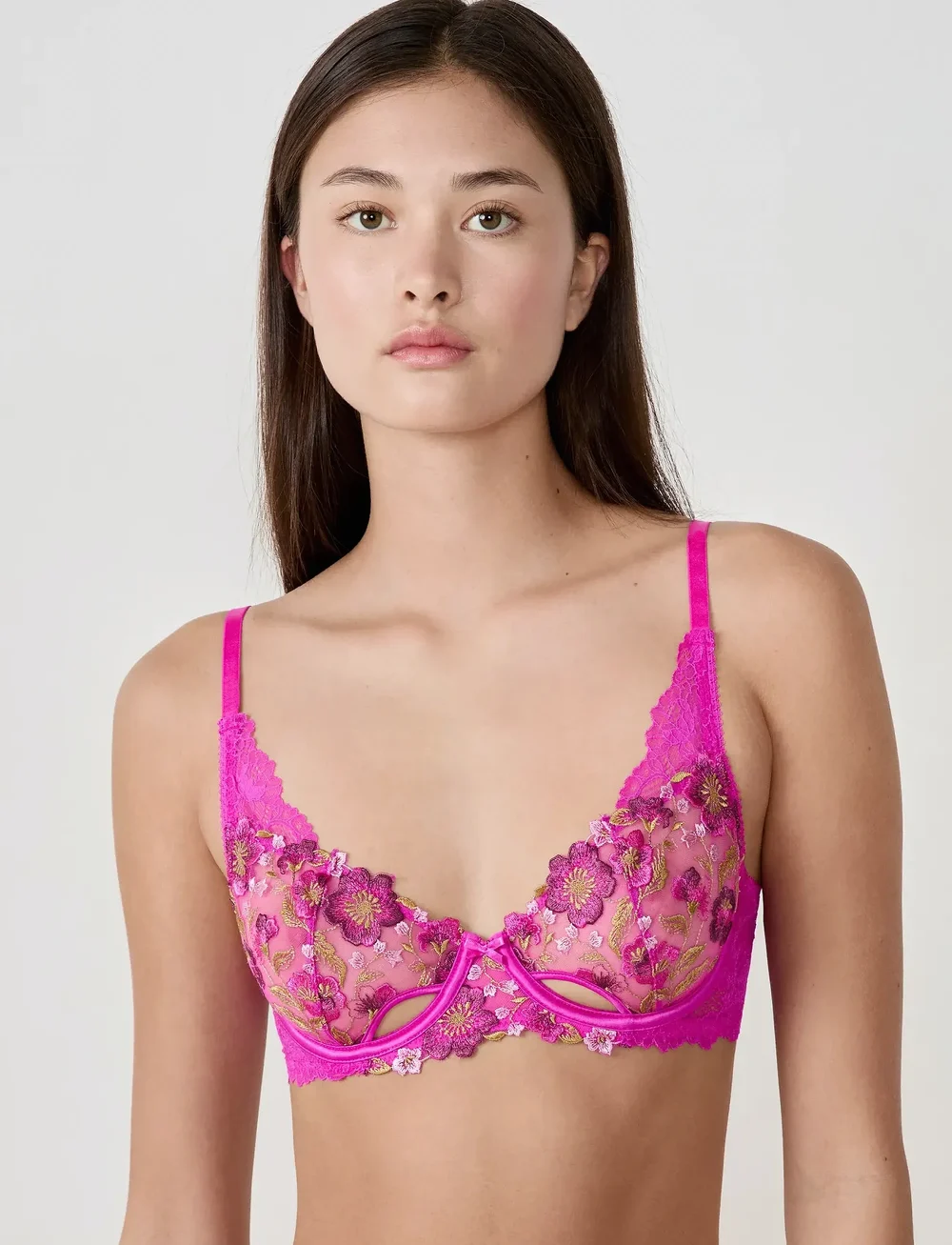 Etam - ALLURE - WIRELESS BRA - plunge bh - pink - 0