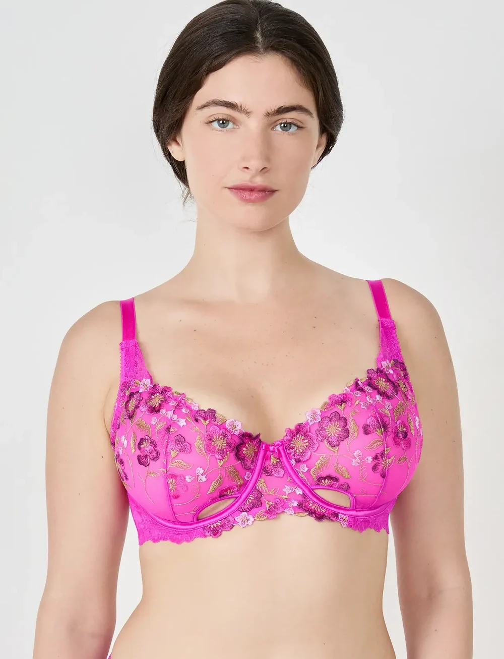 Etam - ALLURE - WIRELESS BRA - plunge bh - pink - 4