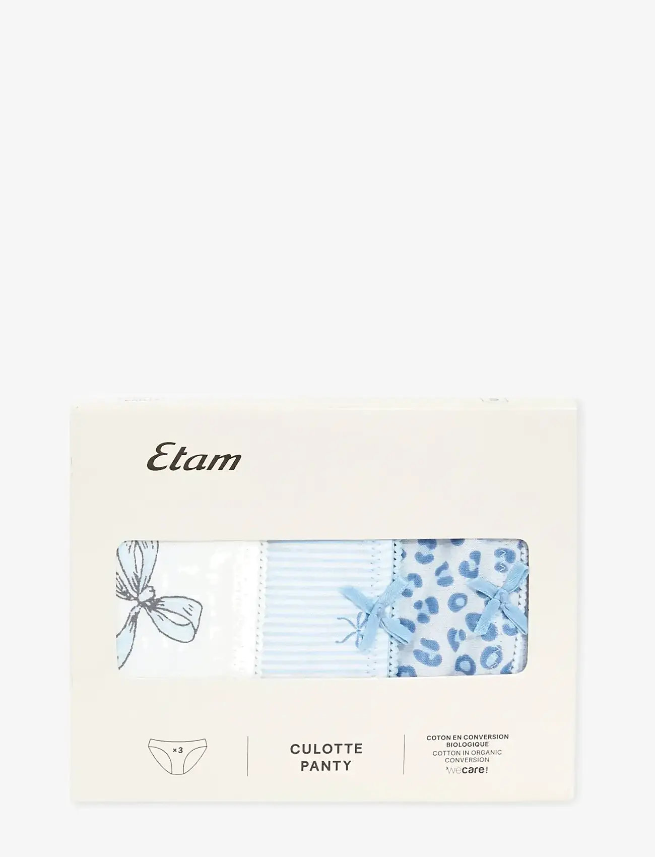 Etam - JACKIE - 3 SLIPS - geschenke unter chf 30 - light blue - 1
