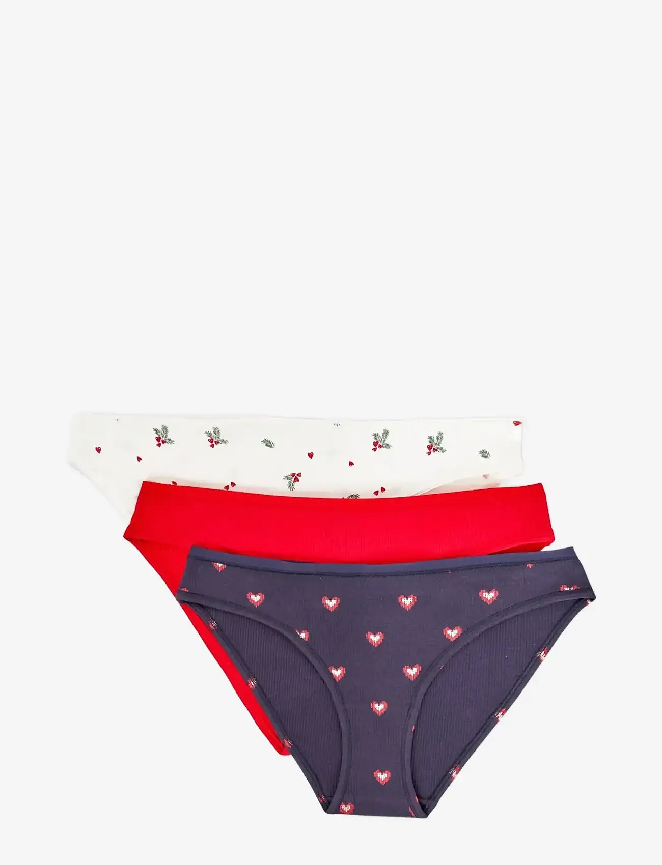 Etam - JOHNNIE - 3 SLIPS - püksikud - red - 1