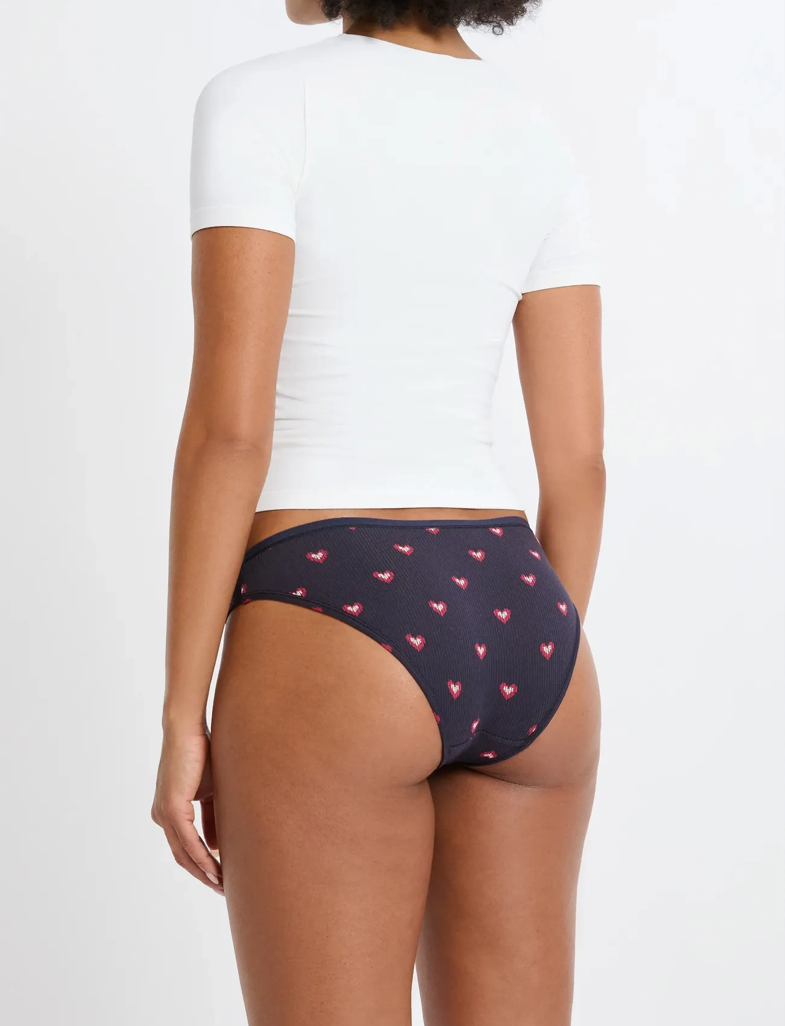 Etam JOHNNIE - 3 SLIPS - Lingerie - RED / multi