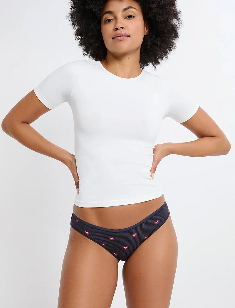 Etam - JOHNNIE - 3 SLIPS - püksikud - red - 3