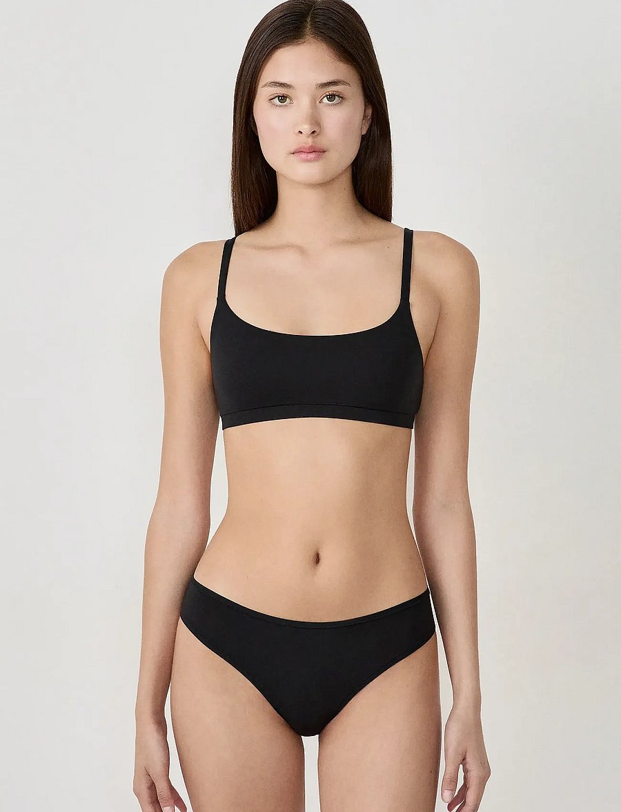 Etam - PURE SOFT - BRALETTE - bralette - black - 4
