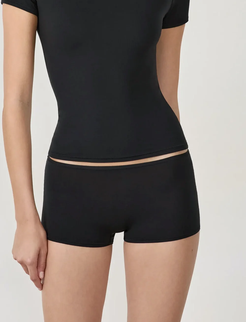 Etam - PURE SOFT - SHORTY - hipster & hotpants - black - 4