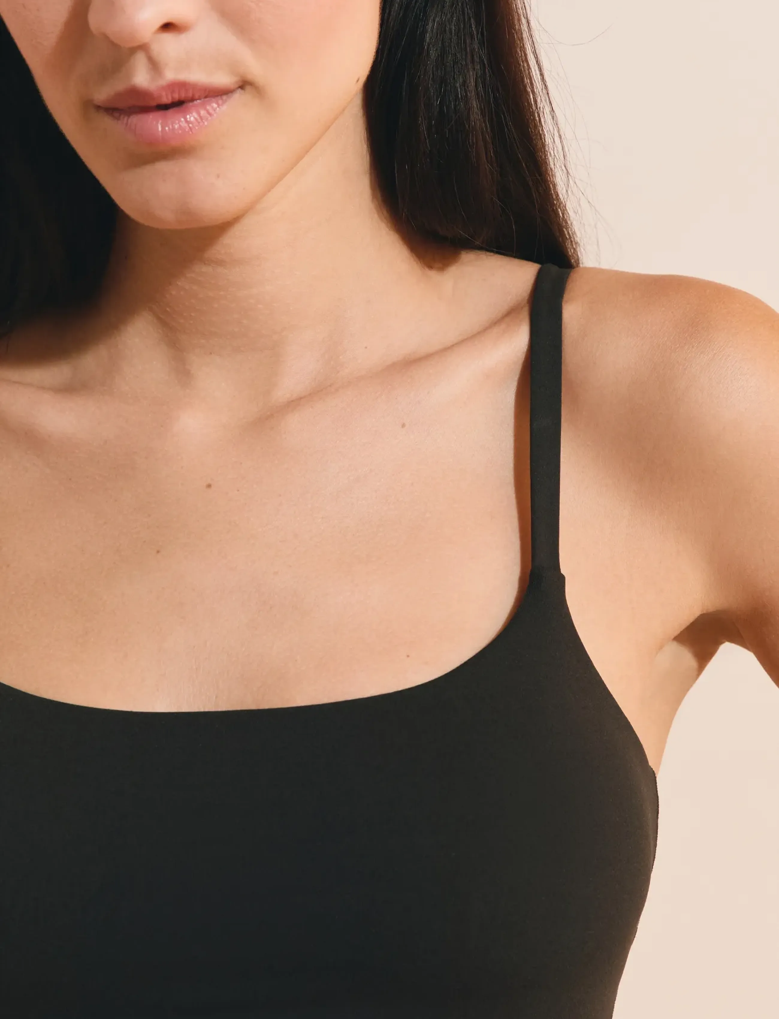 Etam - PURE SOFT - TOP - Ärmellose tops - black - 5