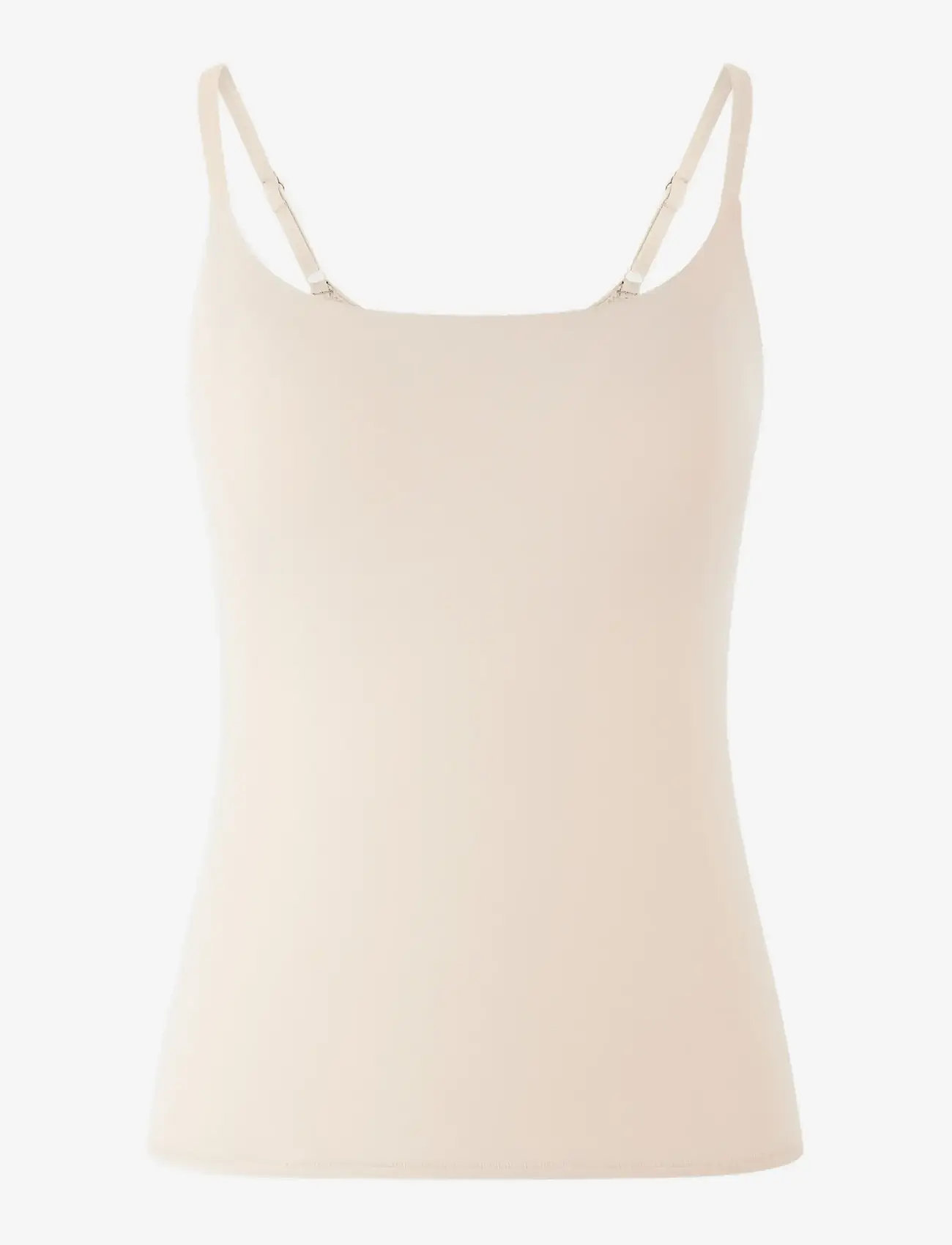 Etam - PURE SOFT - CAMISOLE - topid ja varrukateta alussärgid - cream - 1
