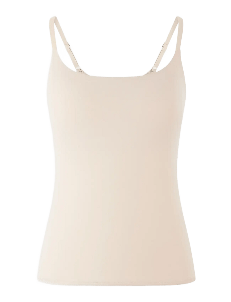 Etam - PURE SOFT - CAMISOLE - topid ja varrukateta alussärgid - cream - 1