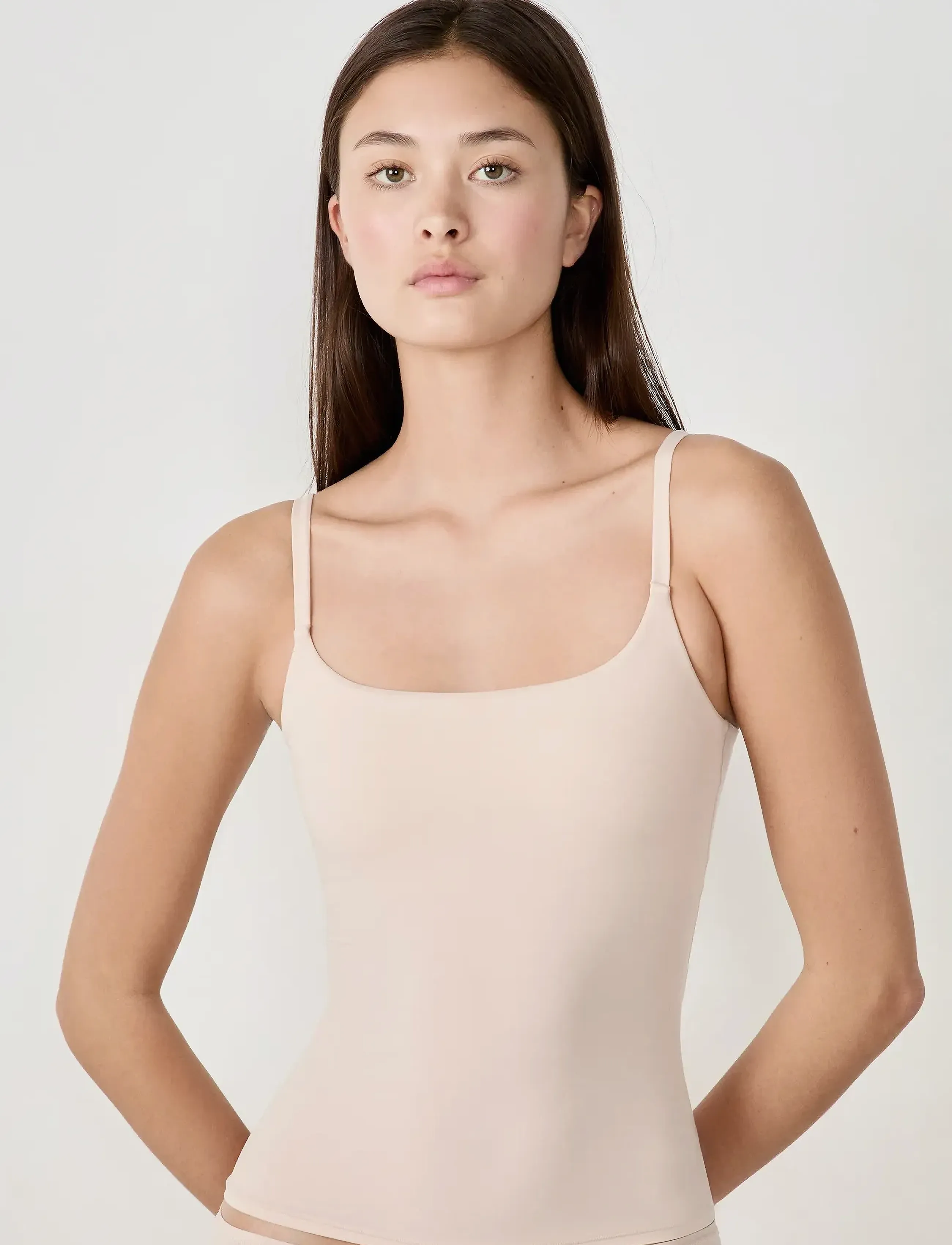 Etam PURE SOFT - CAMISOLE - Sleeveless tops - CREAM / beige