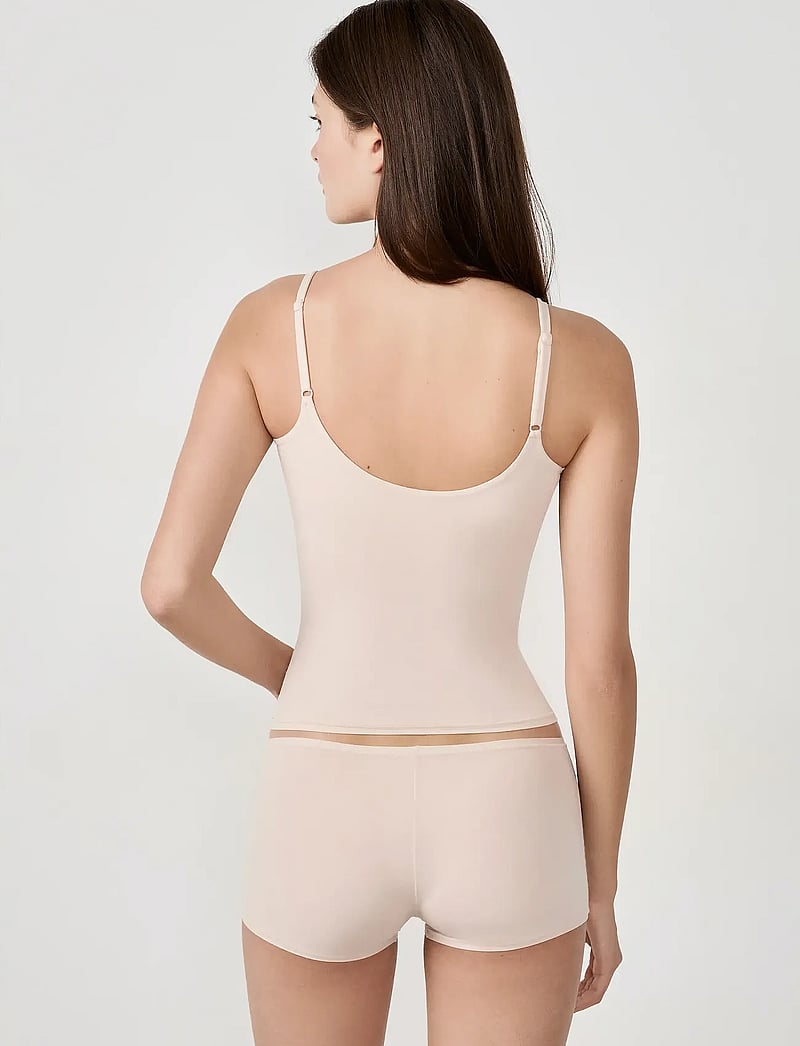 Etam - PURE SOFT - CAMISOLE - topid ja varrukateta alussärgid - cream - 2
