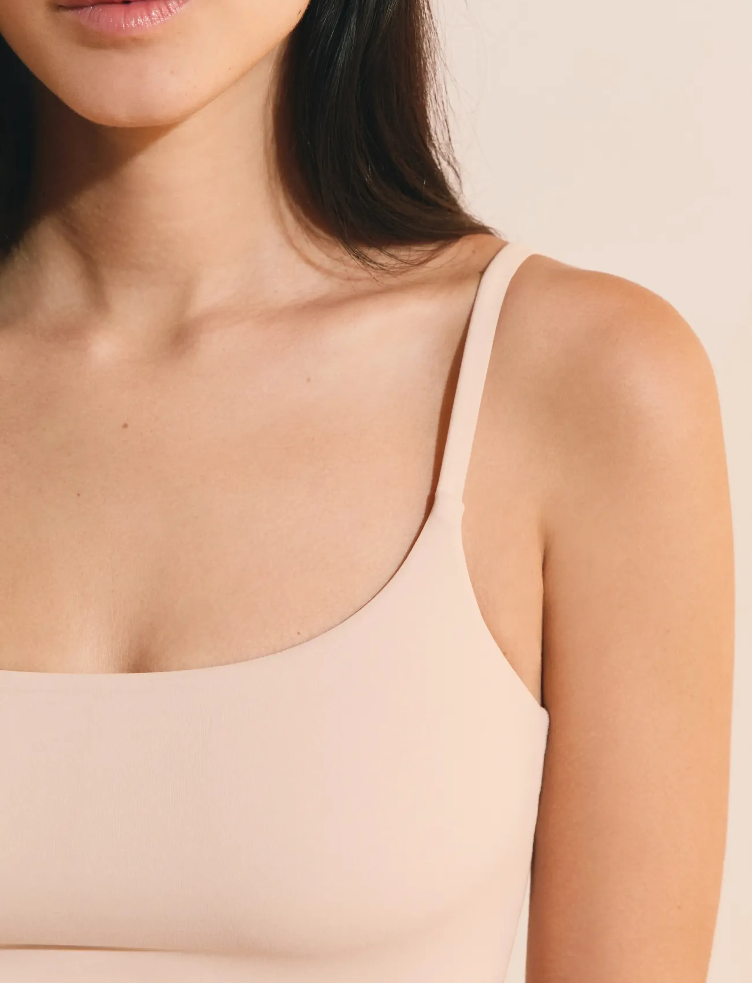 Etam - PURE SOFT - TOP - Ärmellose tops - cream - 3