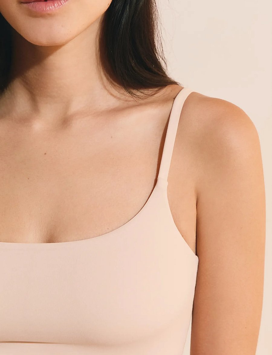 Etam - PURE SOFT - TOP - Ärmellose tops - cream - 3