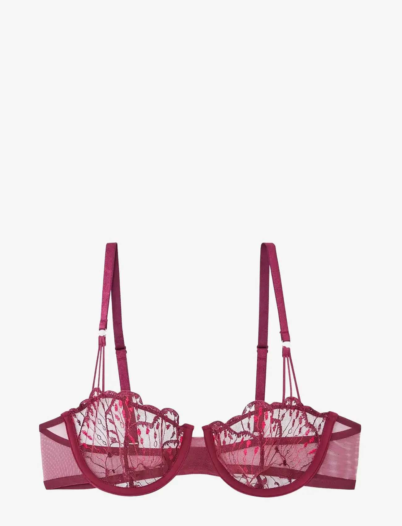 Etam - NAYADE - N*9 BALCONNET BRA - balconette bh'er - garnet red - 3