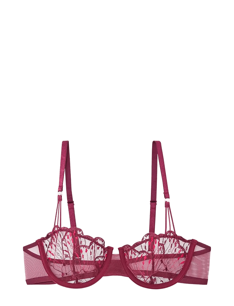 Etam - NAYADE - N*9 BALCONNET BRA - balconette bhs - garnet red - 3