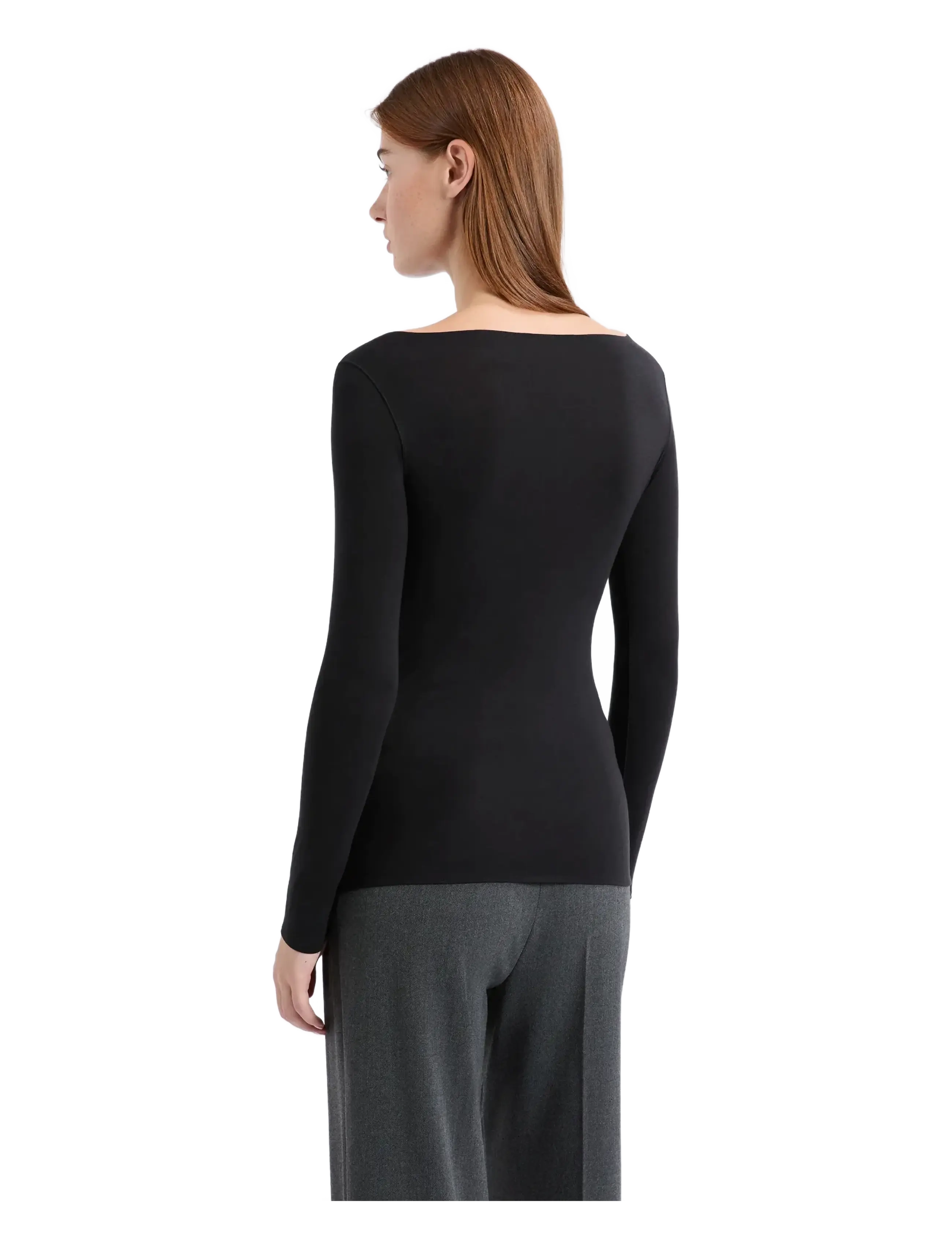 Etam - WARME UP - LONG SLEEVE T-SHIRT BOAT NECK - black - 1