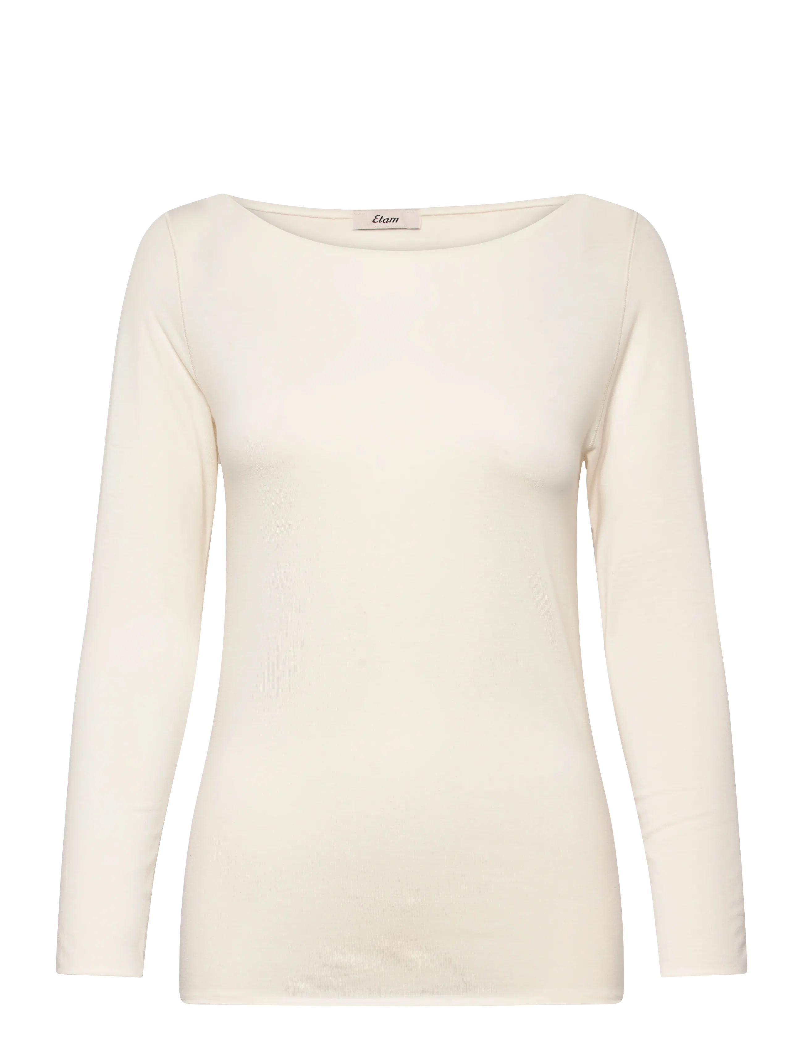 Etam - WARME UP - LONG SLEEVE T-SHIRT BOAT NECK - ecru - 1