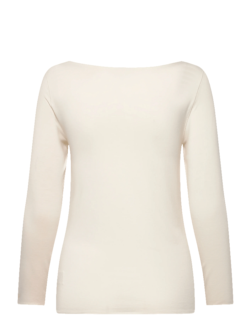 Etam - WARME UP - LONG SLEEVE T-SHIRT BOAT NECK - topy z długimi rękawami - ecru - 2