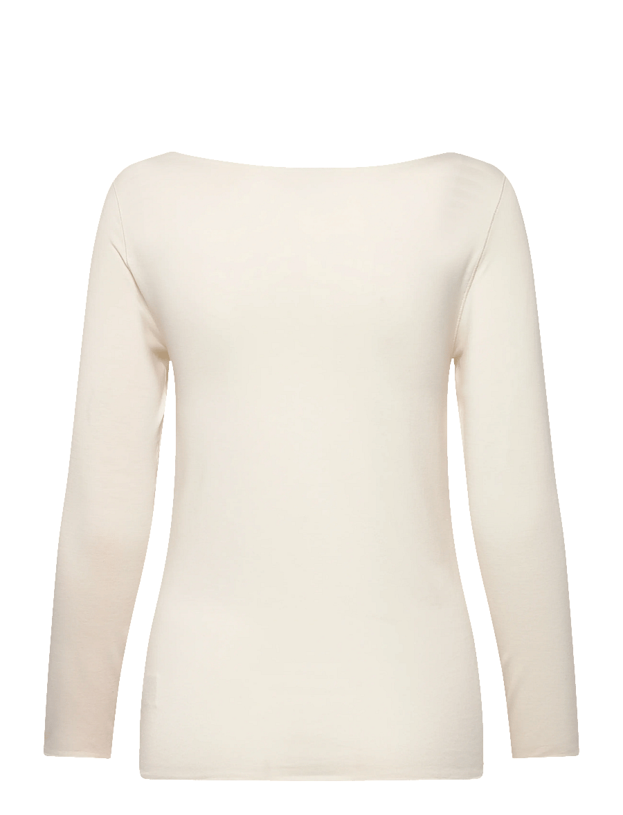 Etam - WARME UP - LONG SLEEVE T-SHIRT BOAT NECK - ecru - 2
