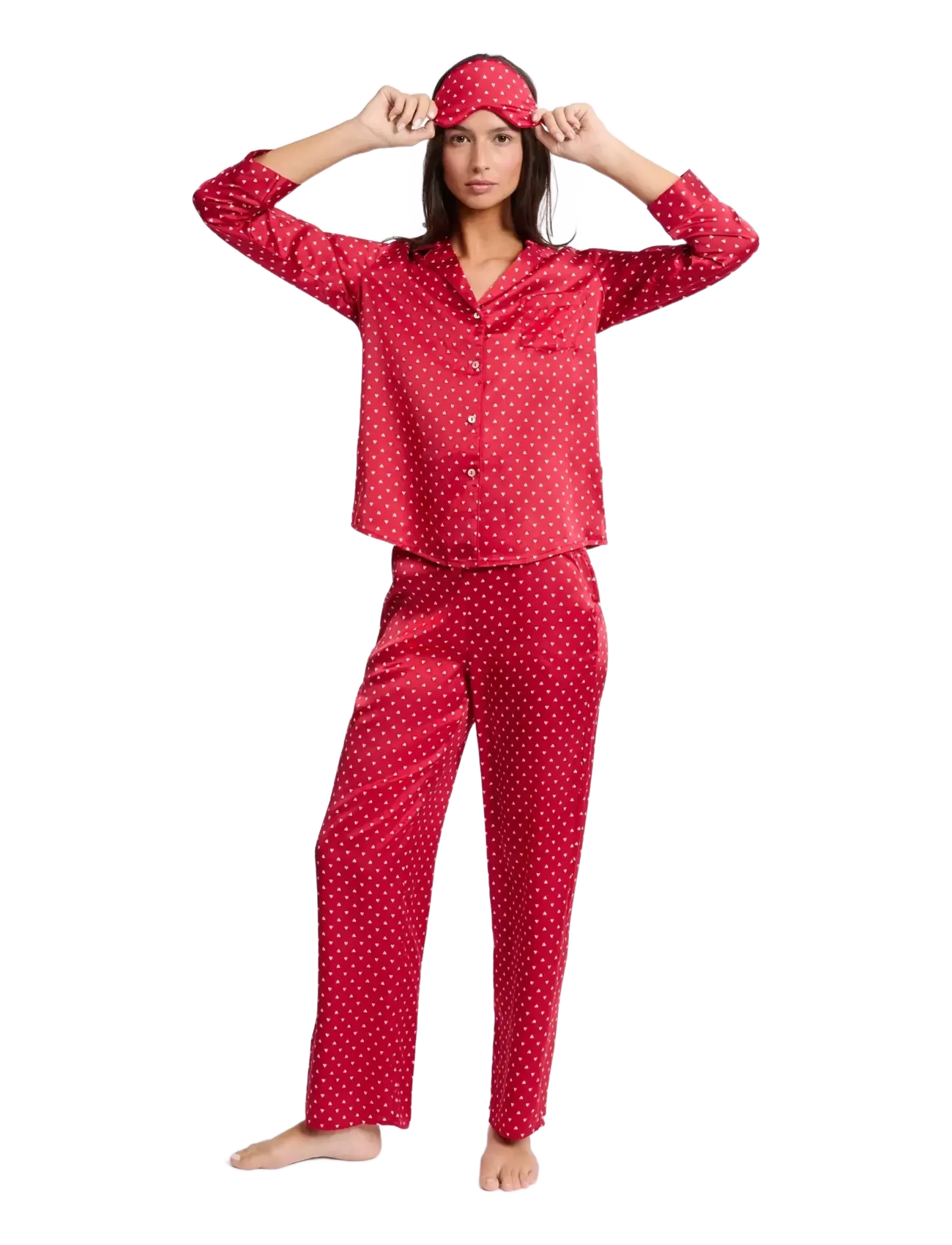 Etam SIDERA - GIFT SET - Apatinis trikotažas - RED / red