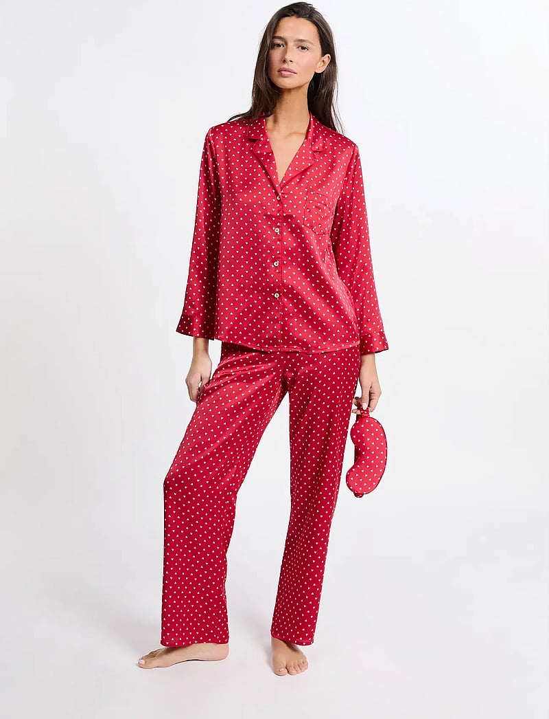 Etam - SIDERA - GIFT SET - jõulupidžaamad - red - 4