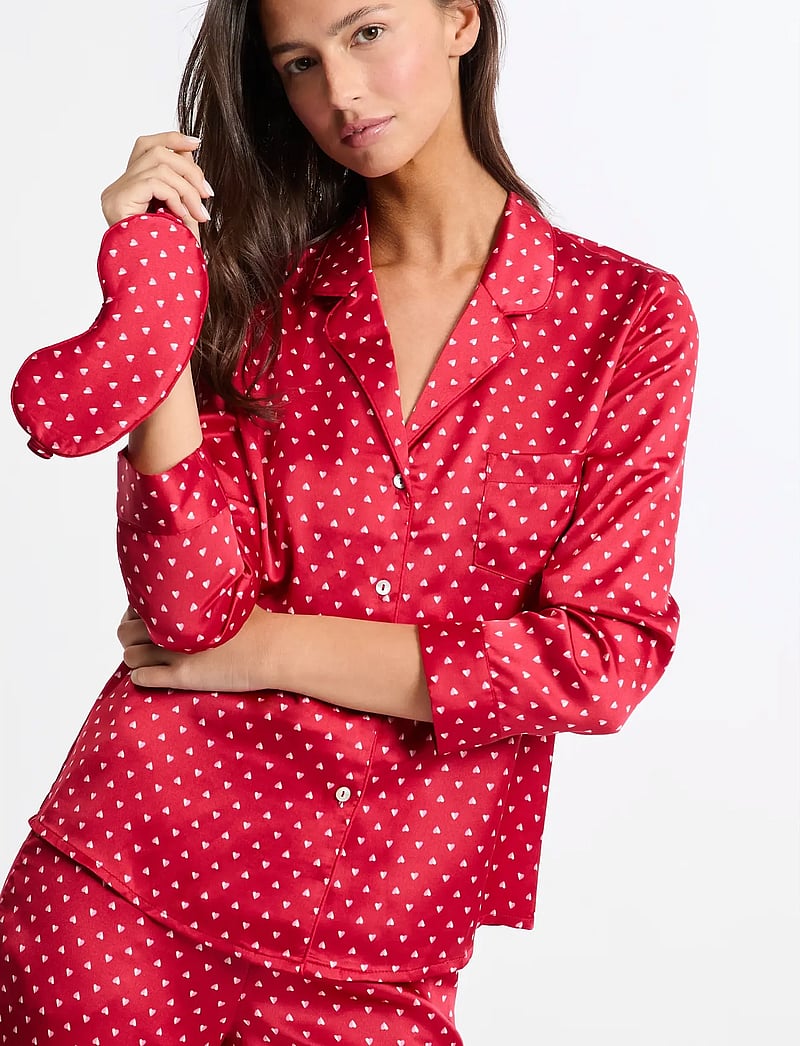 Etam - SIDERA - GIFT SET - jõulupidžaamad - red - 5