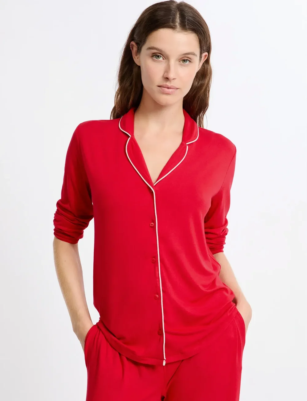 Etam - LUDVIKA - 2 PCS PYJAMA - weihnachts-pyjamas - red - 3