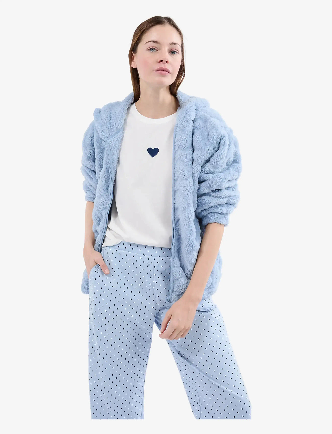 Etam - MALOU - 3 PCS PYJAMA - blue - 0