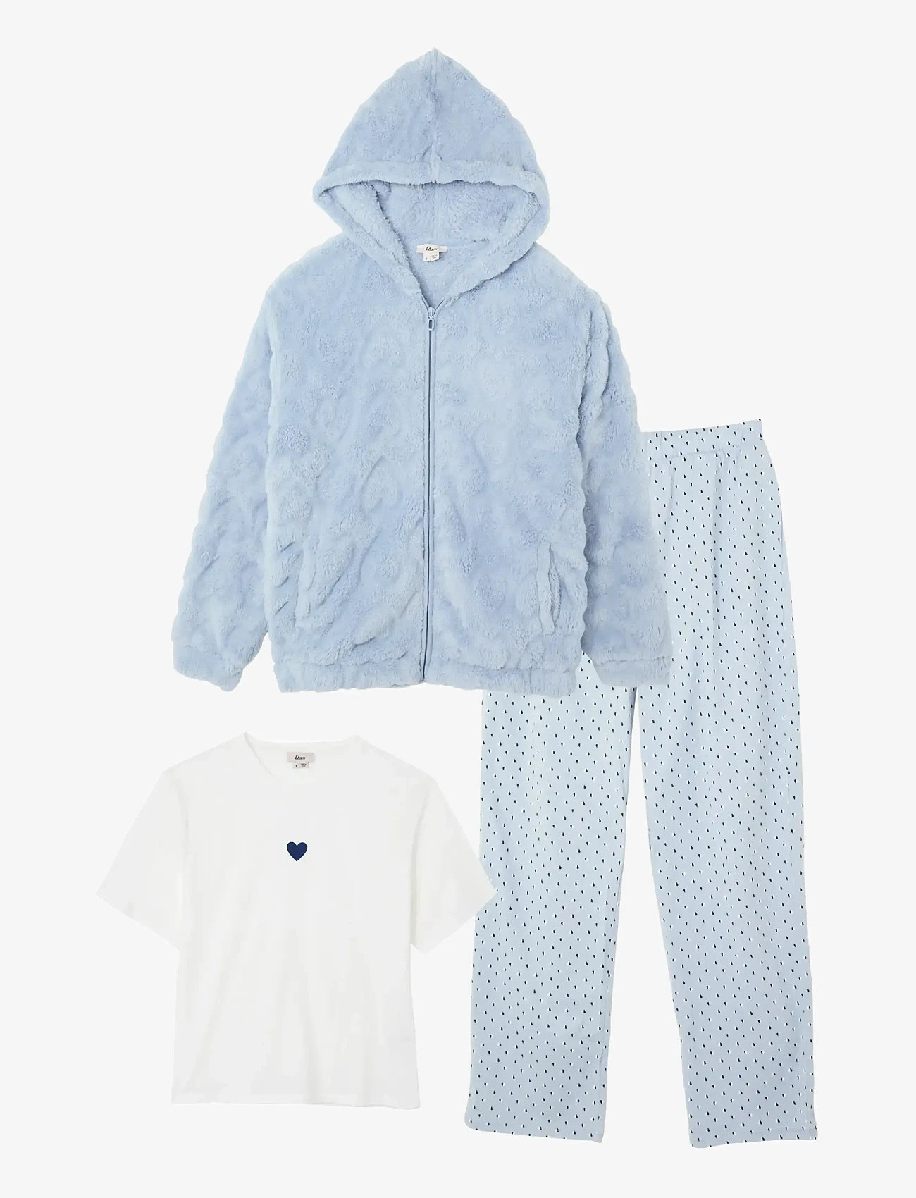Etam - MALOU - 3 PCS PYJAMA - blue - 3