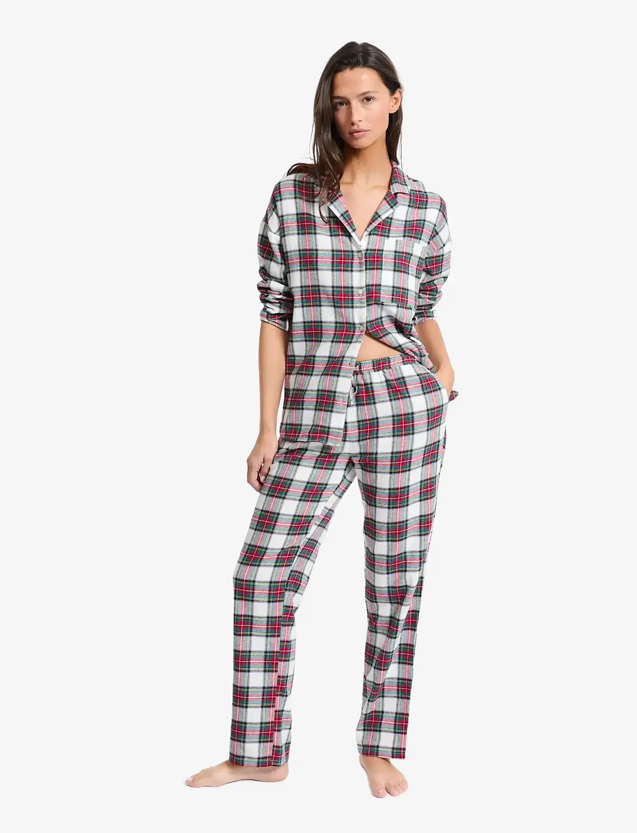 Etam - MORA - 2 PCS PYJAMA - ecru - 0