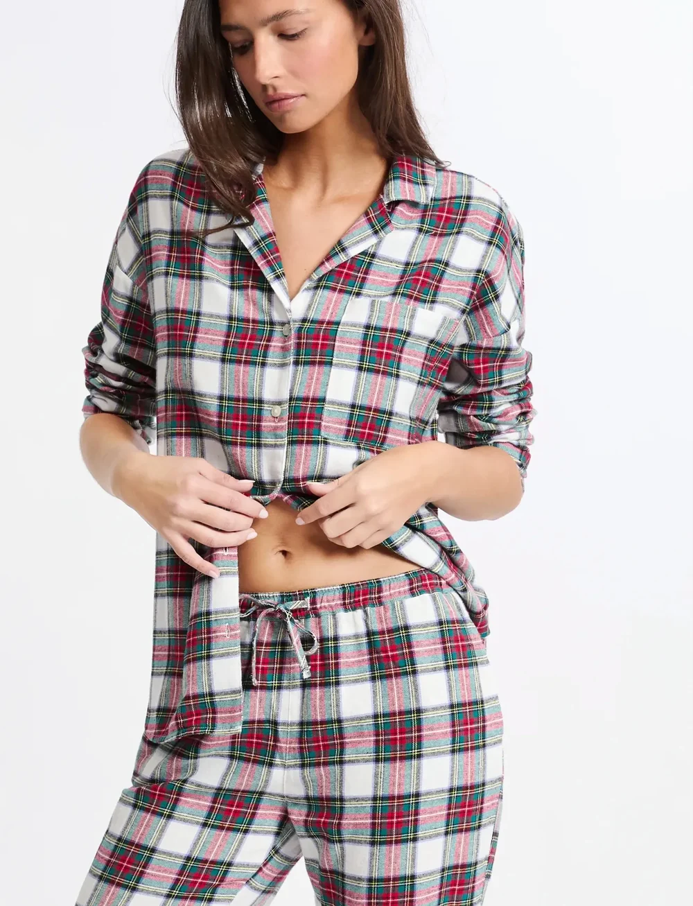 Etam - MORA - 2 PCS PYJAMA - weihnachts-pyjamas - ecru - 5